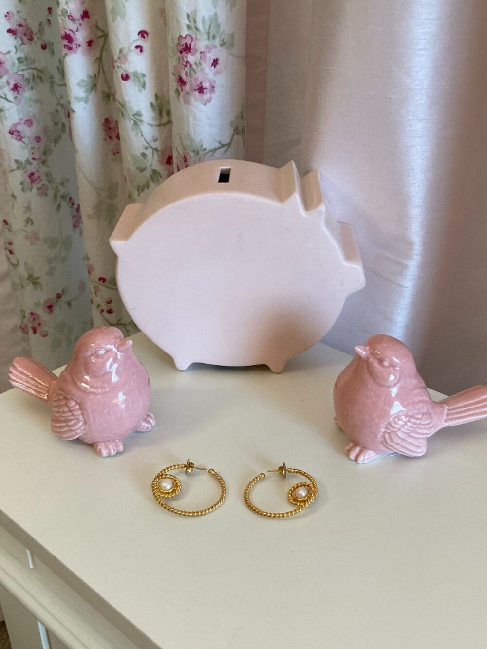 Sylvia Toledano Spirale Creole pearl and cable earrings